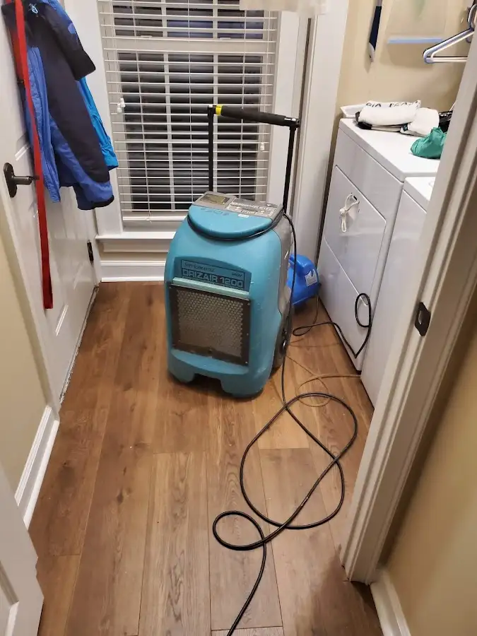 Commercial dehumidifier deployed for Flood Damage Cleanup in Wyoming